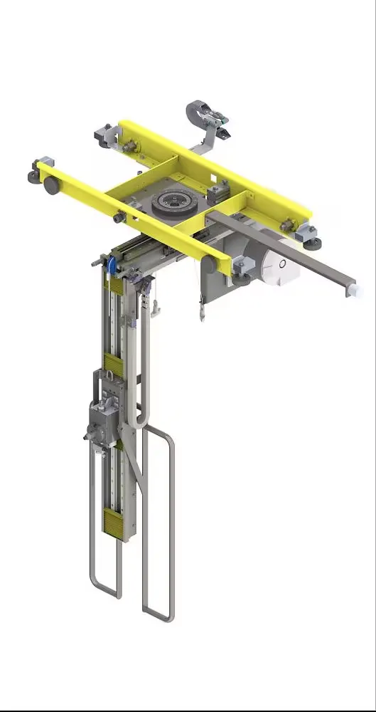 Pneumatischer Balancer ezzFLOWpneumatic mit Linearachsen