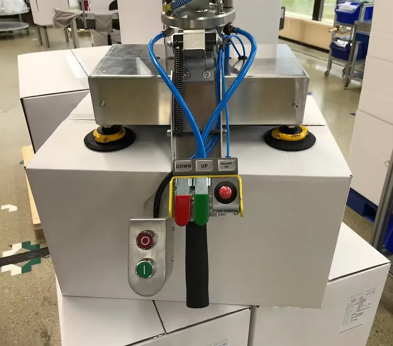 Ergonomischer Balancer: präzise Handhabungstechnik mit Pneumatik