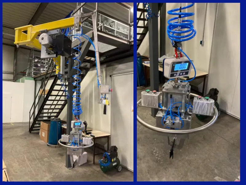 Sofortbild-Kameras: Ein pneumatischer Balancer hilft bei der Film-Kassetten-Produktion